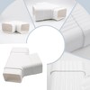 Downspout Y Shape Connector, White PVC Gutter Downspout Extensions for