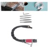 Pneumatic Reciprocating File 5mm Stroke 4000rpm Alloy Steel Air Body