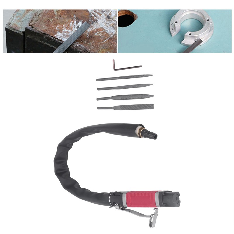 Pneumatic Reciprocating File 5mm Stroke 4000rpm Alloy Steel Air Body