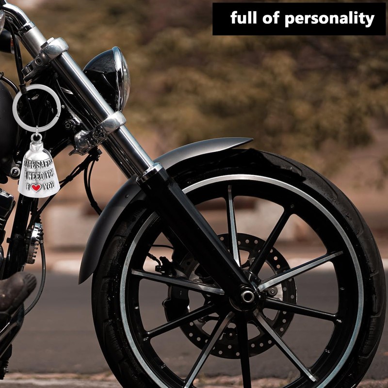 Motorcycle Bell - Motorcycle Bell for Men Women,Biker Bell Accessory,Guard