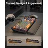 SABLUTE Gaming Keyboard and Mouse, Quiet Membrane with RGB Backlit