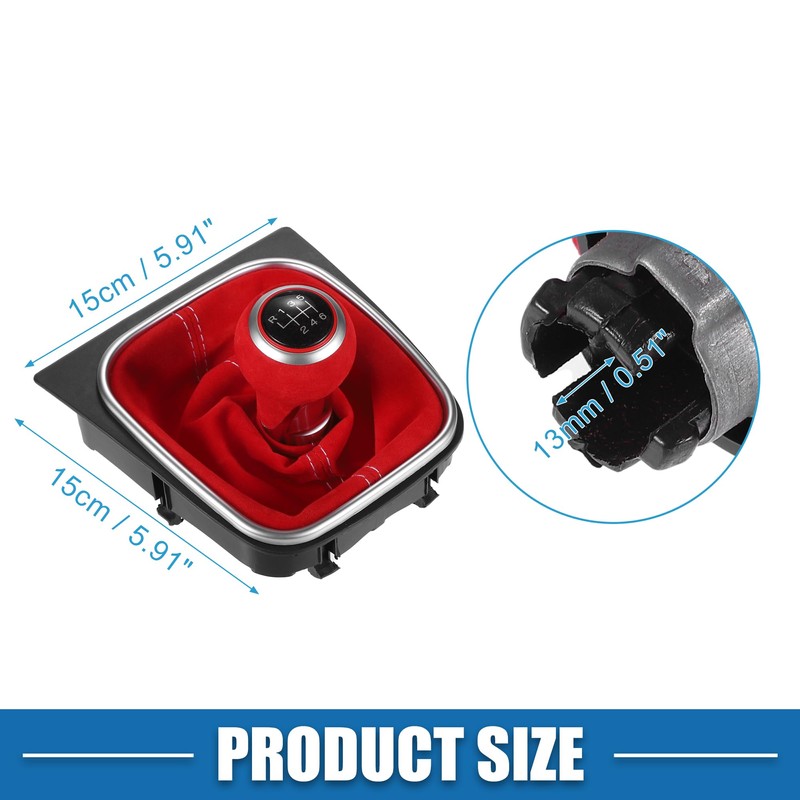 A ABSOPRO Car Manual Gear Shift Knob For Volkswagen Golf