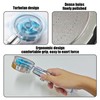 1 Fan Blade Shower, 1 Replacement Filter, Propeller Shower, Charged