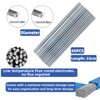 45pcs Aluminum Brazing Rods, Aluminum Welding Rods, 0.08''（2mm）x 13'' Low