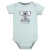 Hudson Baby Unisex Baby Cotton Bodysuits, Daddy Koala, 3-6 Months