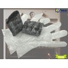 Stahlwolle Reinigungspads für Grill und Backofen, 2 Stück mit Schutzhandschuhen,