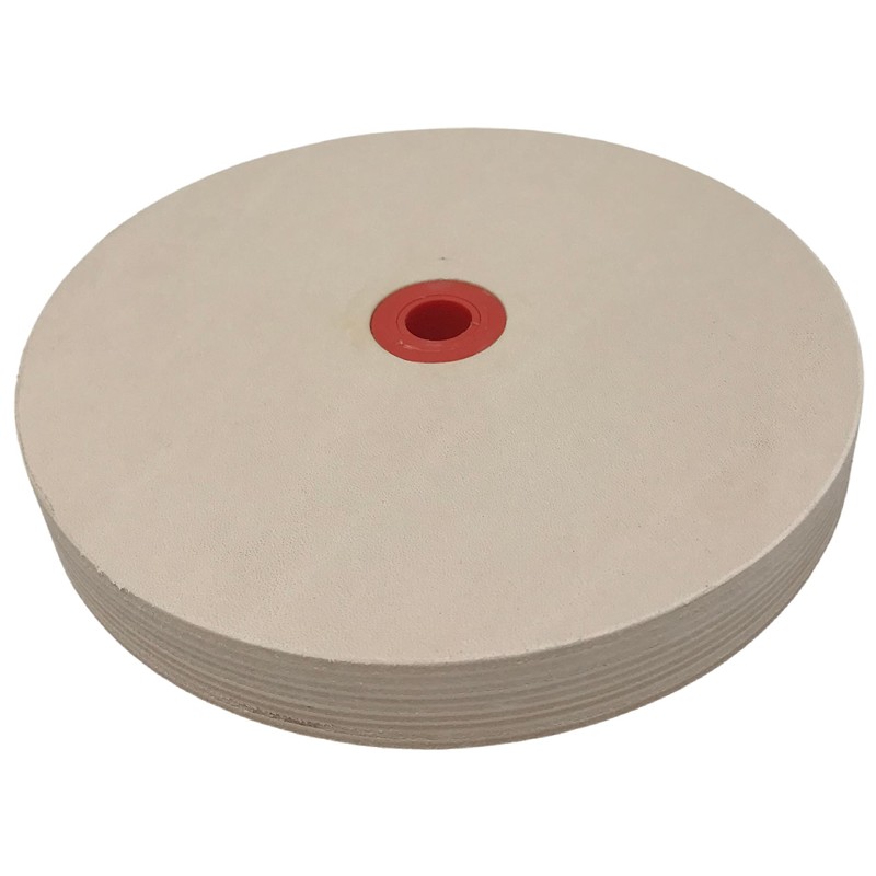 6" Pro Sharpening Supply Leather Honing Wheel Fits 6 in.