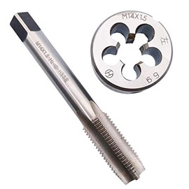 HSS M14 x 1.5mm Tap and M14 x 1.5mm Die Metric Thread Left Hand