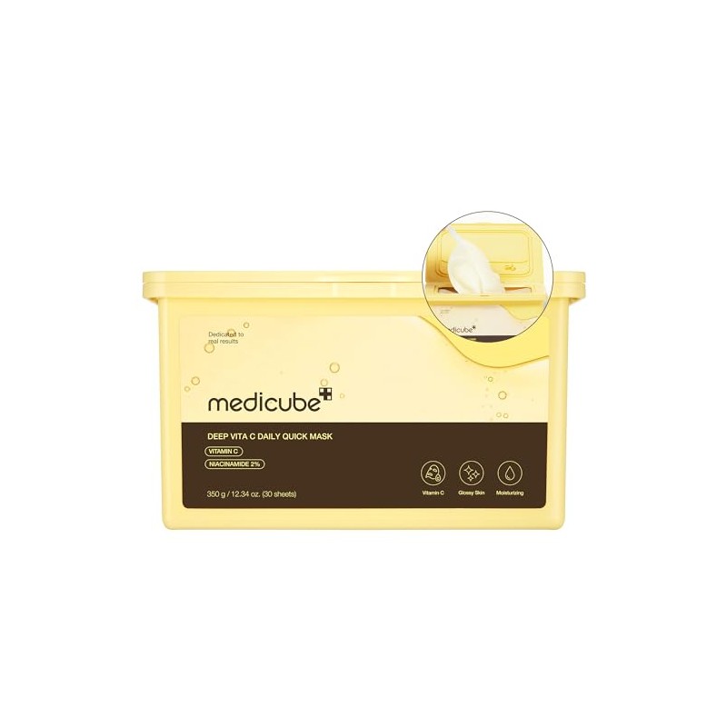 Medicube Deep Vita C Daily Quick 30 Sheet Masks -