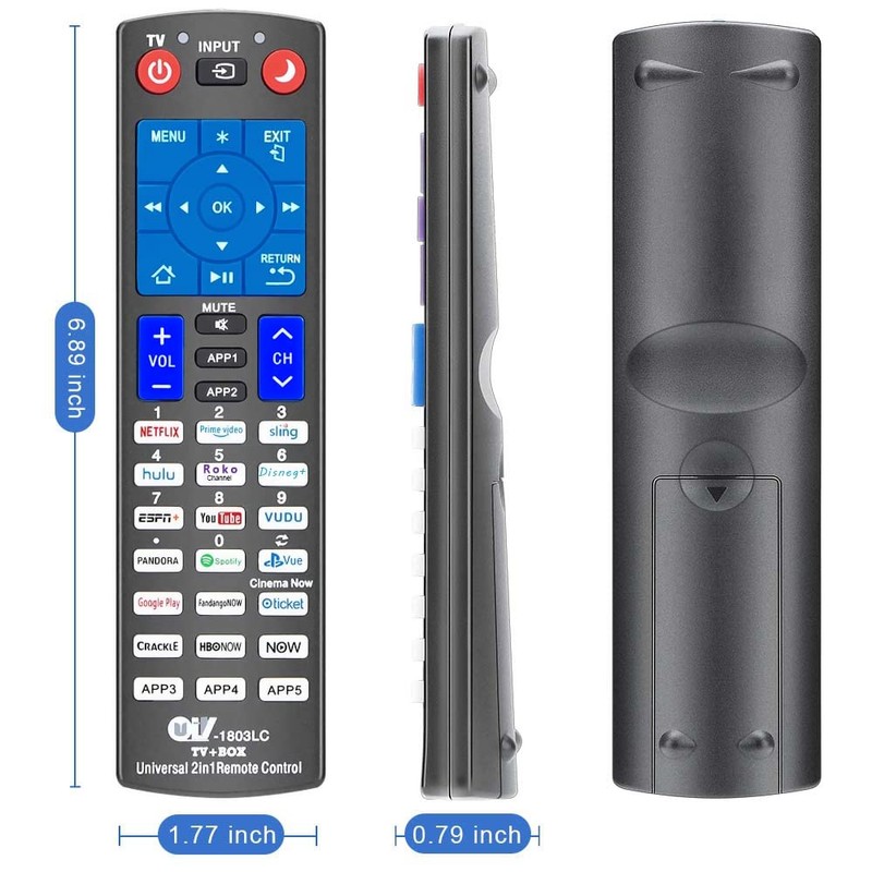 Replacement Remote for All Roku TVs and Roku Players