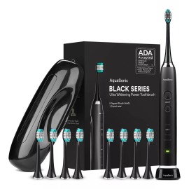 Aquasonic Cepillo De Dientes Aquasonic Serie Utlra Color Negro