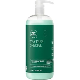 Tea Tree Special Champú, Limpieza Profunda, Refresca el Cuero Cabelludo, Para Todo Tipo de Cabello, Especialmente Cabello Graso, 1000 ml