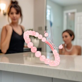 DHYANARSH Rose Quartz Beads Bracelet 8mm - Unconditional Love & Emotional Healing