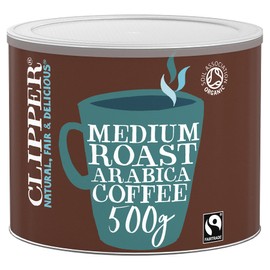 Clipper Organic Medium Roast Arabica Coffee 500 g