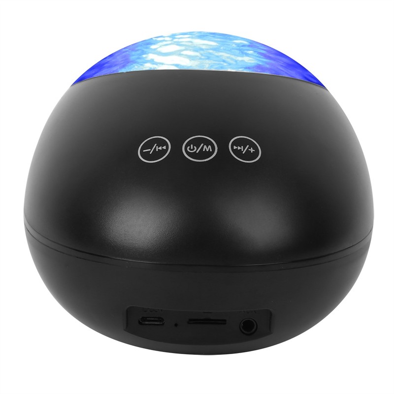 Innovative Ocean Projection Light Night Sleep Wireless Music Lamp for