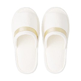 Daido Gold Square Slippers, Approx. 9.3 - 9.8 inches (23.5 - 25 cm), Made in Japan