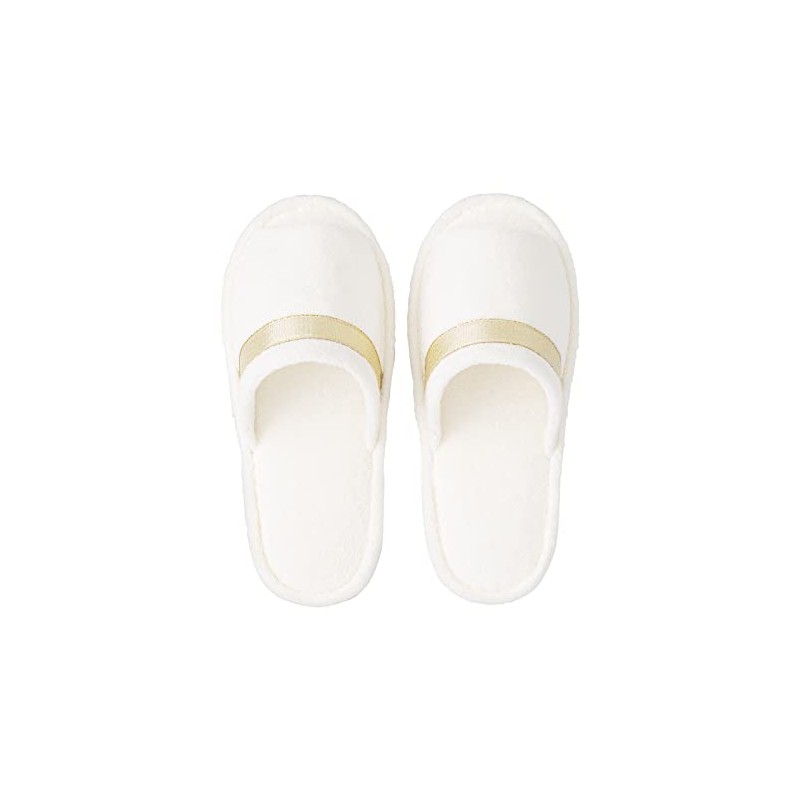 Daido Gold Square Slippers, Approx. 9.3 - 9.8 inches (23.5