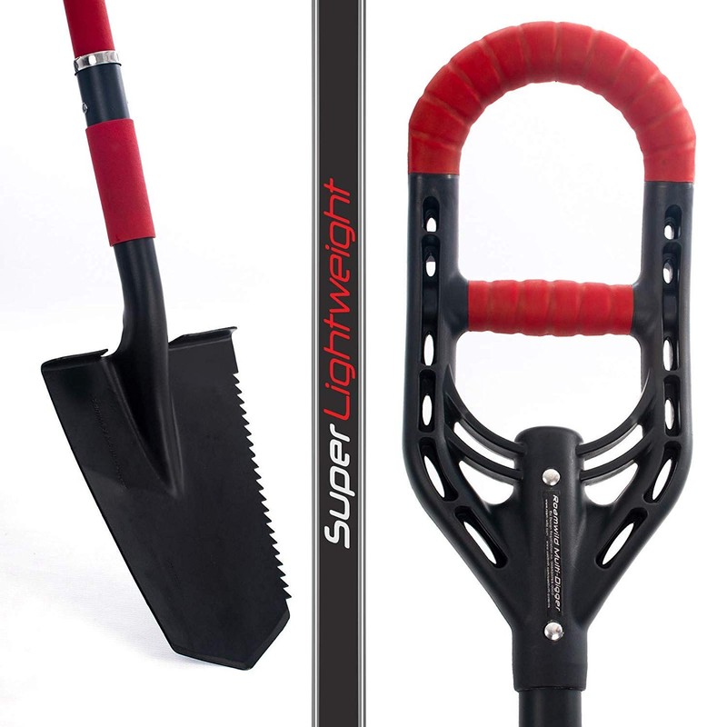 Roamwild Multi-Digger Garden Spade – Reinforced Fibreglass Light Weight Gardening