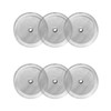 French Press Filter 6 Pieces Stainless Steel Replacement Filters Mesh