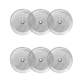French Press Filter 6 Pieces Stainless Steel Replacement Filters Mesh French Press Screen Filter Replacement for Coffee Tea Makers and Coffee Grounds Filters