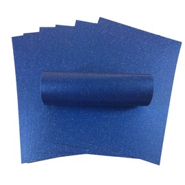 10 Sheets A4 Yale Blue Iridescent Glitter Card 300gsm Quality 110lb Card for Crafts and Card Making