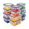 ZenithHome Food Storage Container Set – 8-Pc Airtight Locking Lids