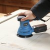 G LAXIA Orbital Sander，2.5Amp 4.9-inch Electric Sander with 20 piece