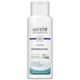 lavera Neutral Body Lotion - Organic Evening Primrose - Moisturiser Natural Mild - Vegan Body Lotion - Medical Skin Care - for Sensitive Skin - No Preservatives - pH Neutral - 200 ml