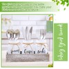 Tiangrid 4 Pcs Mason Jar Utensil Holder Silverware Caddy Glass