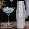 Cocktail Shaker Boston Shaker Set Engraved Design 304 Stainless Steel