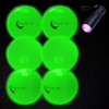 NiteSport Glow in The Dark Plastic Baseball Set 6 Pack