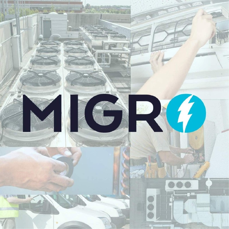Migro 4 Pole, 60 AMP, 110/120 VAC Normally Open Coil