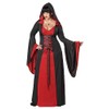 California Costumes Plus-Size Deluxe Hooded Robe, Red/Black, 2X-Large
