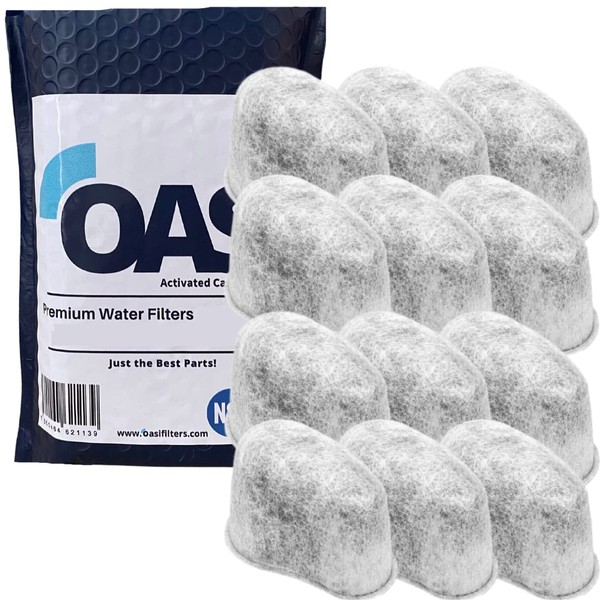 OASI 12 PACK Filtros Premium F47200 Repuesto para Krups Duo