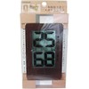 Cresel CR-2200C Natural Wood Digital Thermometer and Hygrometer, Brown
