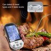 Wireless Thermometer Timer Overtime Alarm Function Practical Temperature Meter for