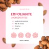 2 Piezas De Exfoliante Corporal Hidratante Almendra Y Miel