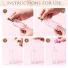 Domensi 60 Pcs 10/15/20/30 ml Perfume Travel Refillable Glass Bottles