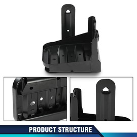 PIT66 New Battery Tray Bracket Compatible With Dodge Journey 2009-2020 5178247AB Black Iron