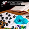 Harrycle Dice Jail Gelatinous Cube Dice Prison Resin Dice Cage