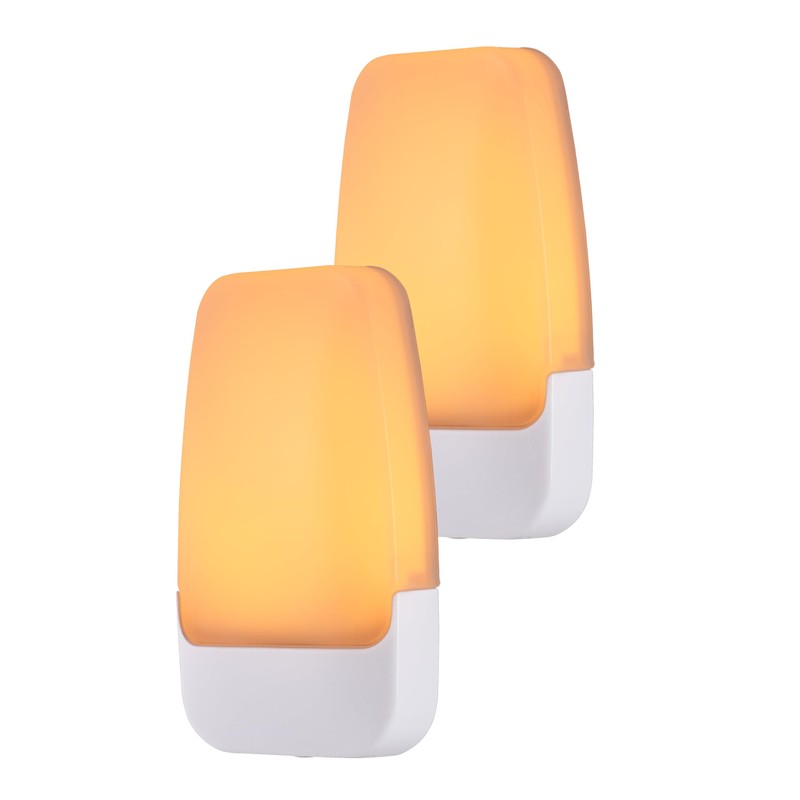 GE SleepLite LED Night Light, Plug-in, Dusk to Dawn Sensor,
