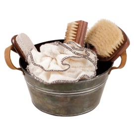 Croll & Denecke 40095 Zinc Tub Gift Set