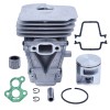 For Husqvarna 41mm Cylinder Piston Gasket Bearing Top Rebuild Kit