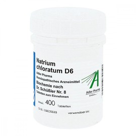 Biochemie Adler 8 Sodium Chloratum D 6 Tablets Pack of 400