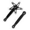 Bolany Folding Bicycle Square Hole Crank 130BCD Sprocket Single Disc