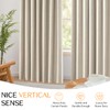 Dreaming Casa 100% Blackout Curtains Premium Thermal Insulated Linen Window