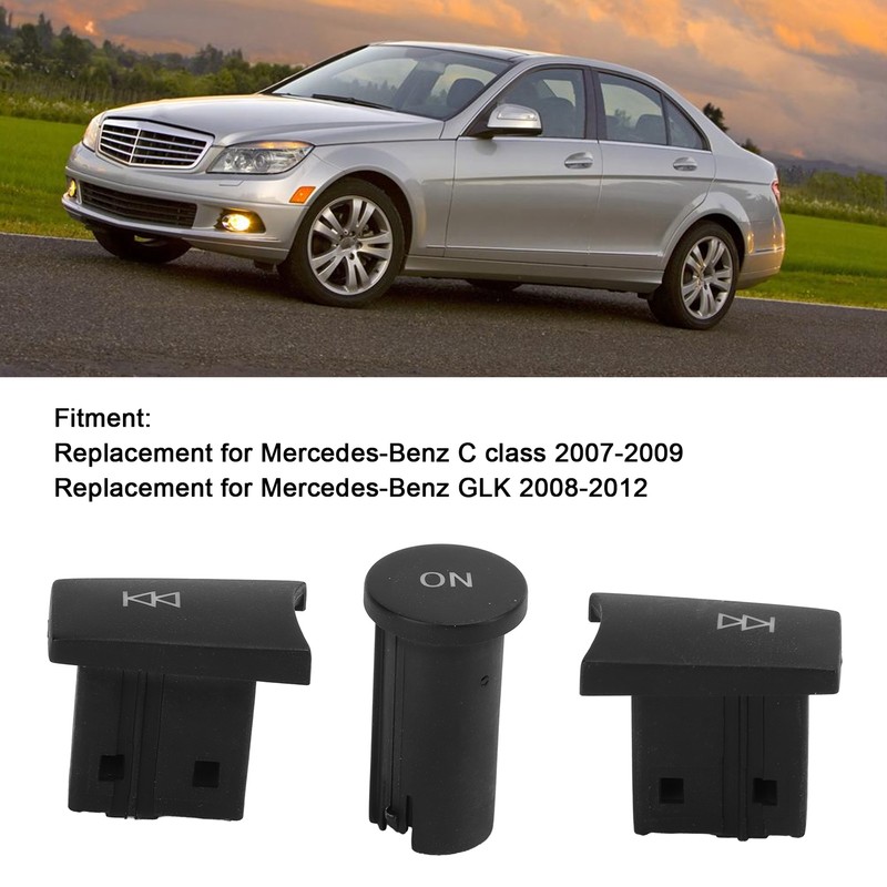 3Pcs set Radio Volume Adjust Control Button Knob Replacement for