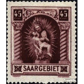 Saar 102 with hinge 1925 Madonna (Stamps for collectors) Christianity