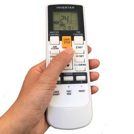 Replacement Remote Control for Fujitsu ASU7RLF1 ARU7RLF ASU9RLF1 ASU12RLF1 ASU9RL2 ASU12RL2 ASU9RLS ASU12RLS2 ASU9RLS2 AUU7RLF AR-RAJ1E ASU09RL2 Split System Air Conditioner