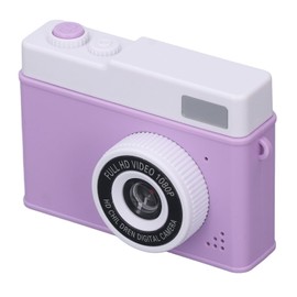 1080P Digital Camera, 48MP 8X Zoom HD Video Camcorder with 2 Inch TFT Color Screen, Support MP3 Playback, Anti Shake Travel Camera for Selfie Vlog (Purple)